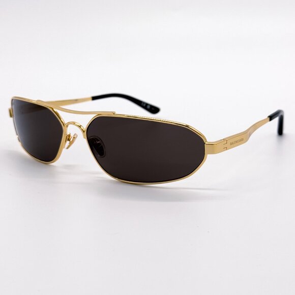 Balenciaga Other - NEW BALENCIAGA BB0227S 001 MEN GOLD/ DARK GREY SUNGLASSES BALENCIAGA